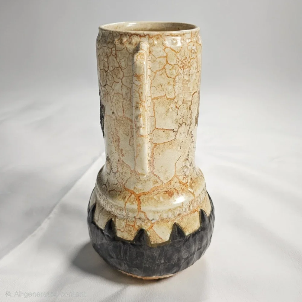 Vintage Ditmar Urbach Czech Art Pottery Vase 10377‎ Czechoslovakia